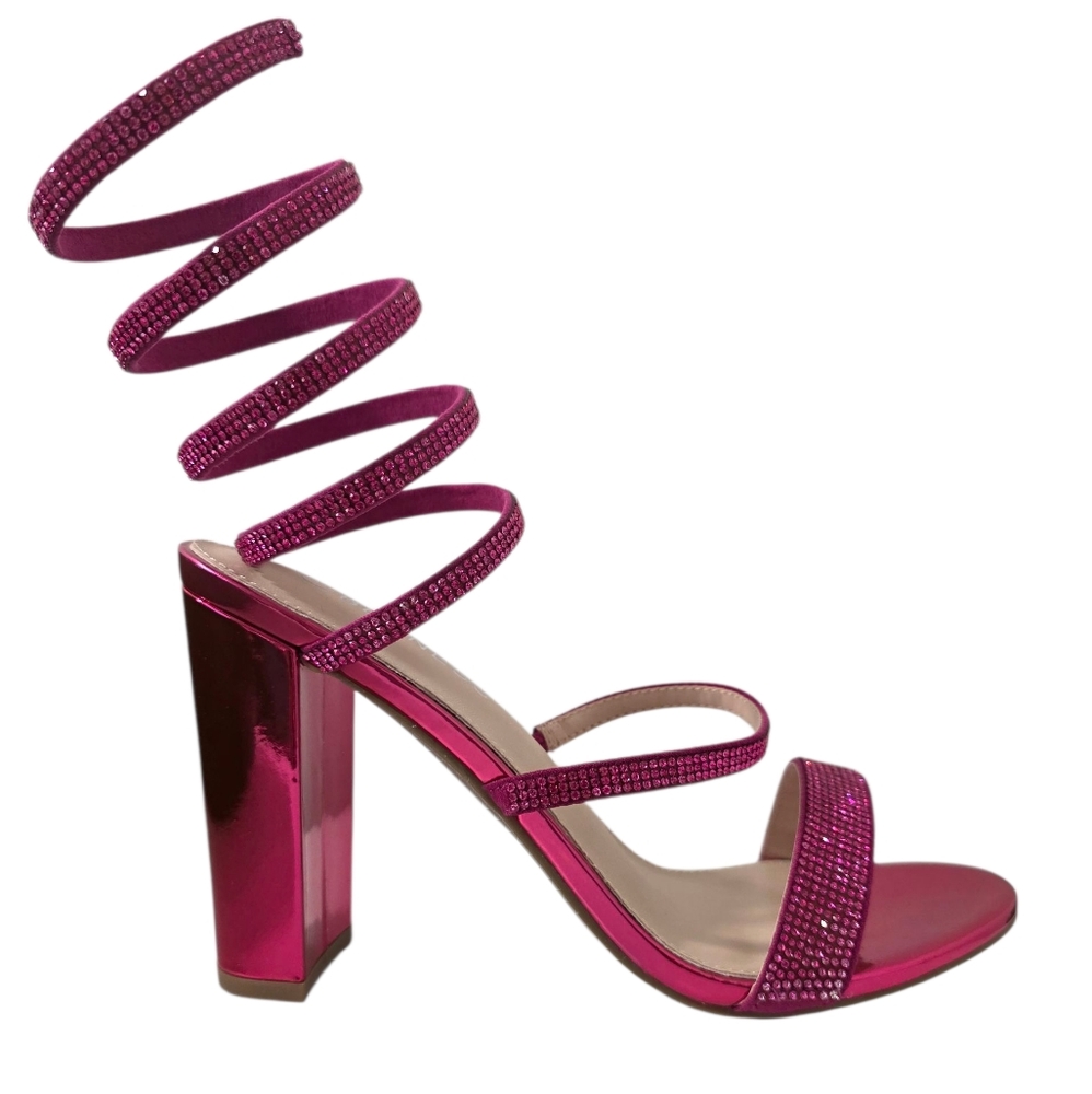 Ladies boxed heels